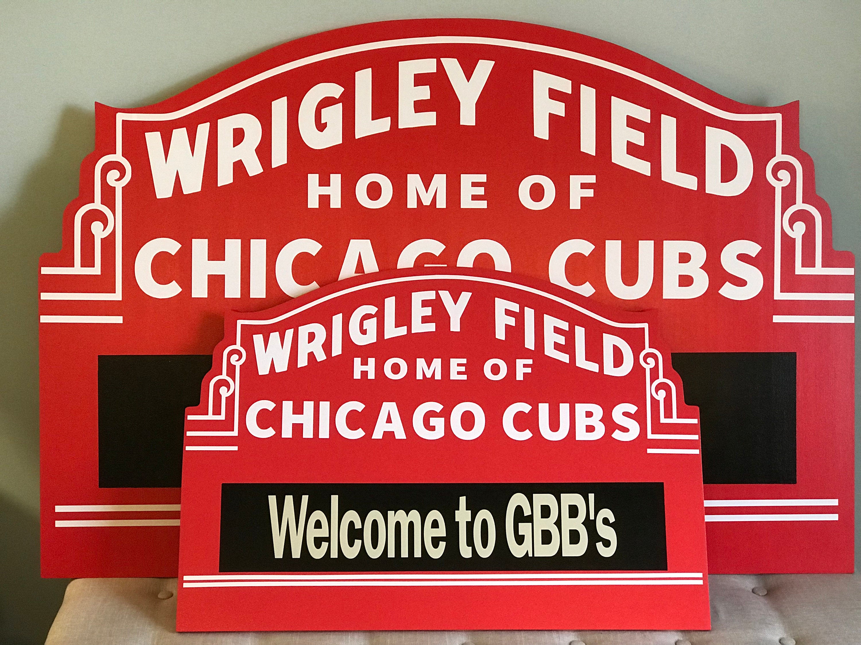Chicago Cubs Wrigley Field Marquee – Hex Head Art