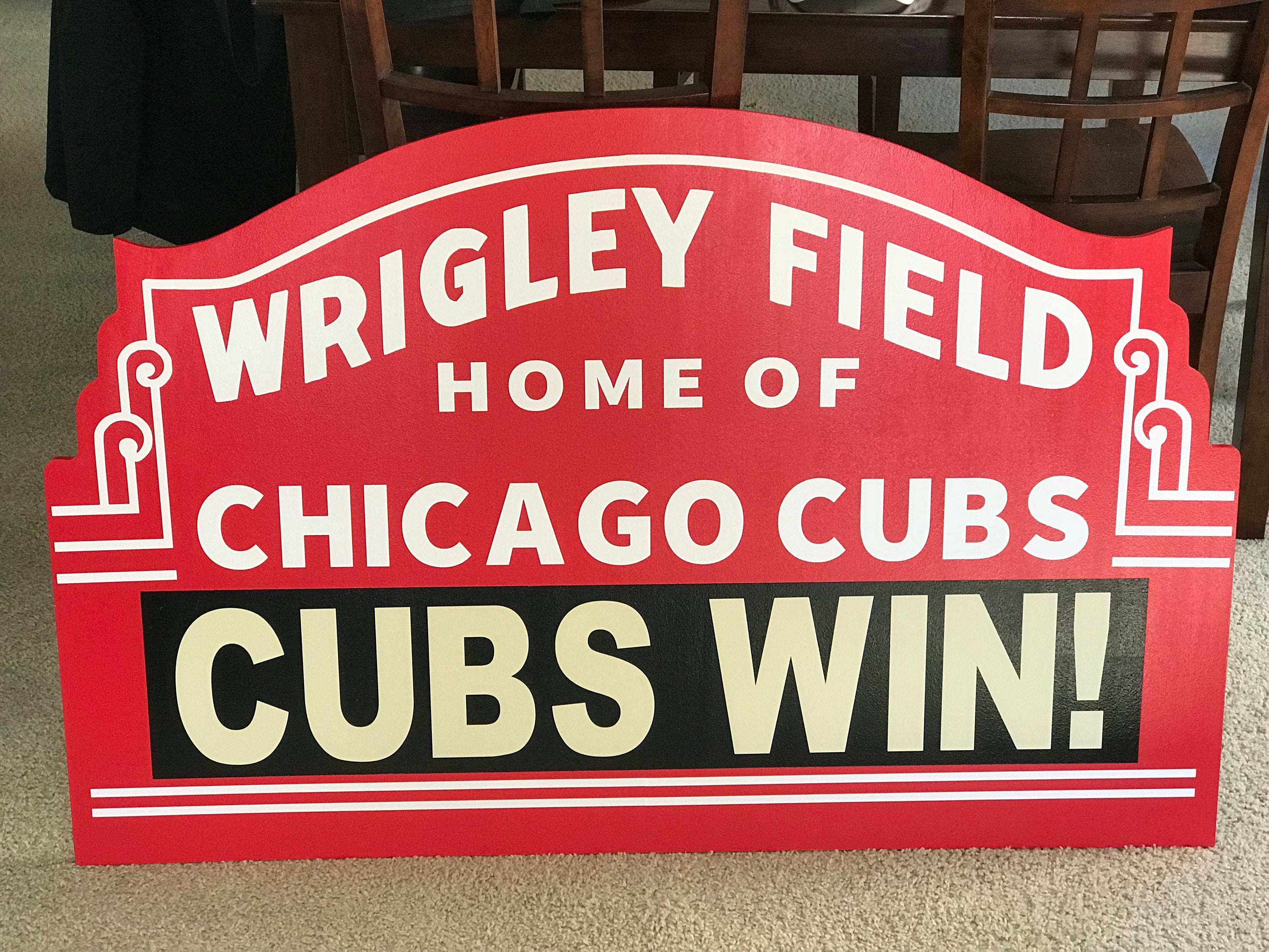 Chicago Cubs Wrigley Field Marquee - 49 x 30 - Wall Decor – 1000  Directions
