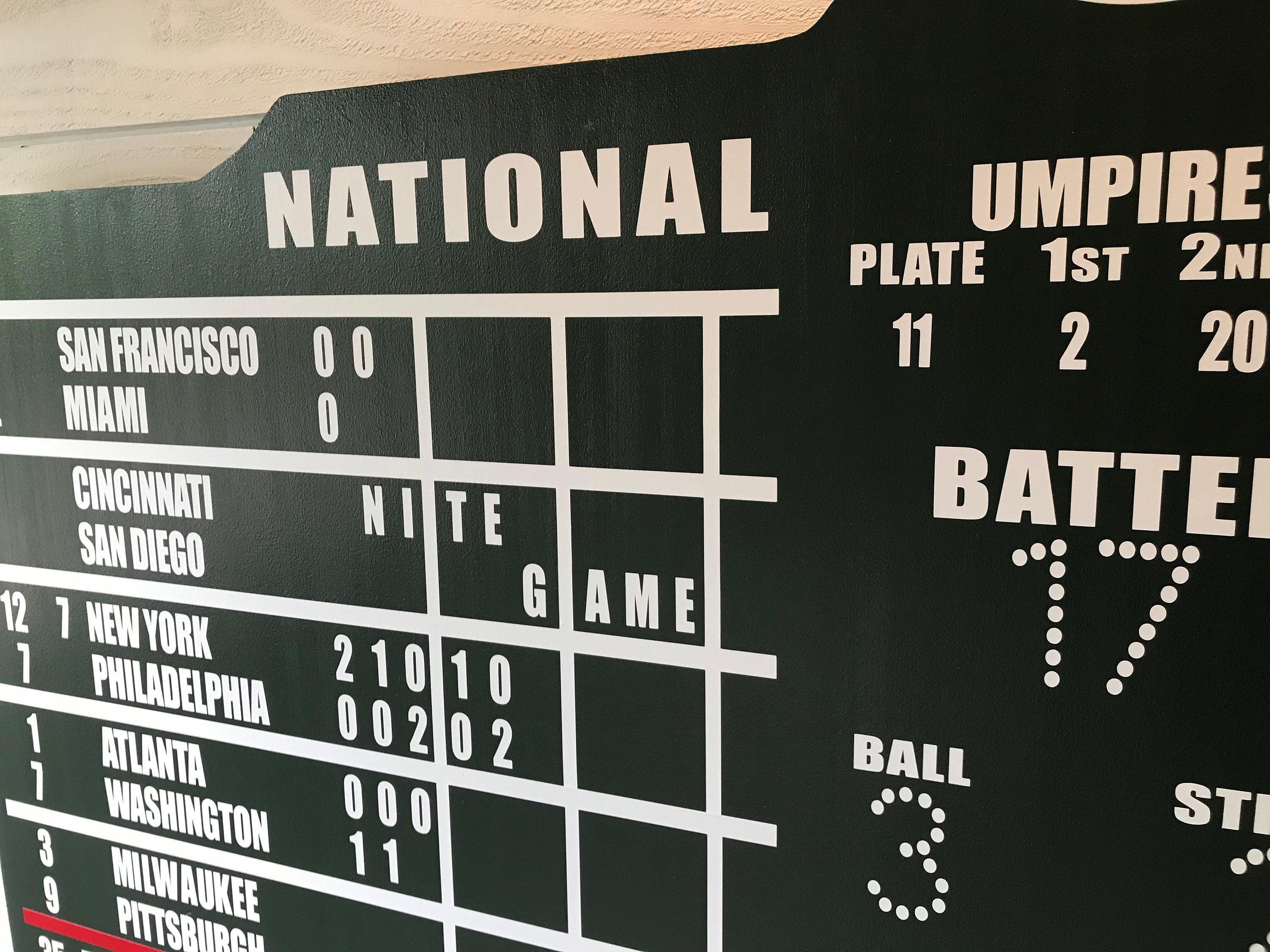 Chicago Cubs Wrigley Field Replica Scoreboard